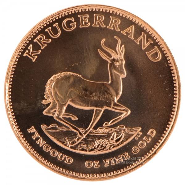 Ankauf 1/4 Unze (oz) Gold Krügerrand Goldmünze Südafrika diverse Jahrgänge