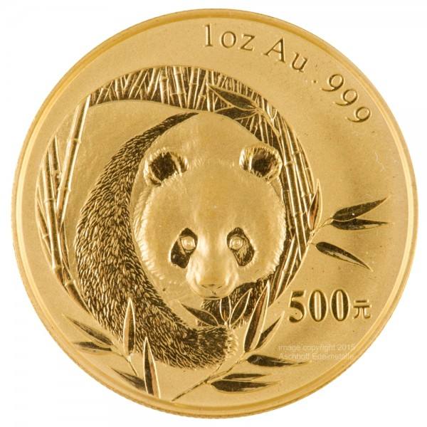 Ankauf: China Panda 2003, Goldmünze 1 Unze (oz)