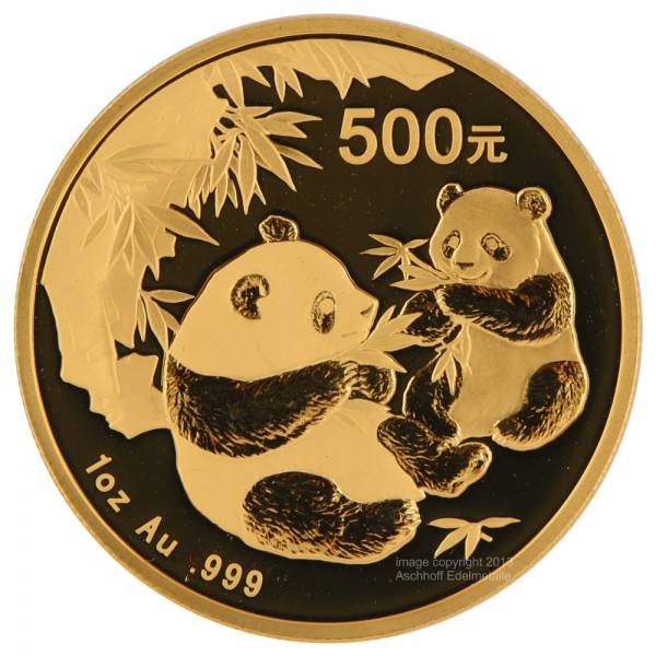 Ankauf: China Panda 2006, Goldmünze 1 Unze (oz)