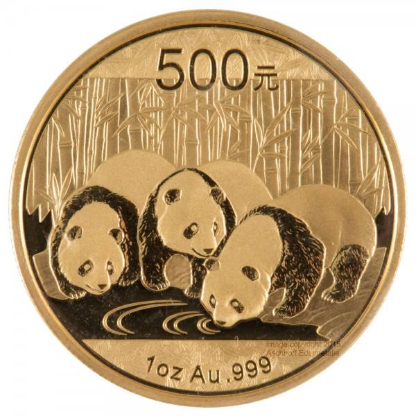 Ankauf: China Panda 2013, Goldmünze 1 Unze (oz)